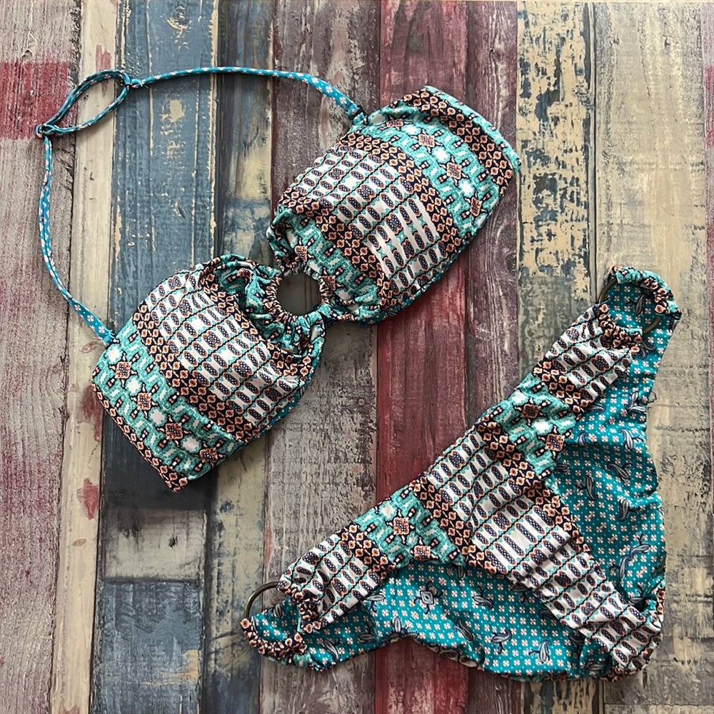 1763 Gypsy Sand 2 Pc Swim Set. SzM